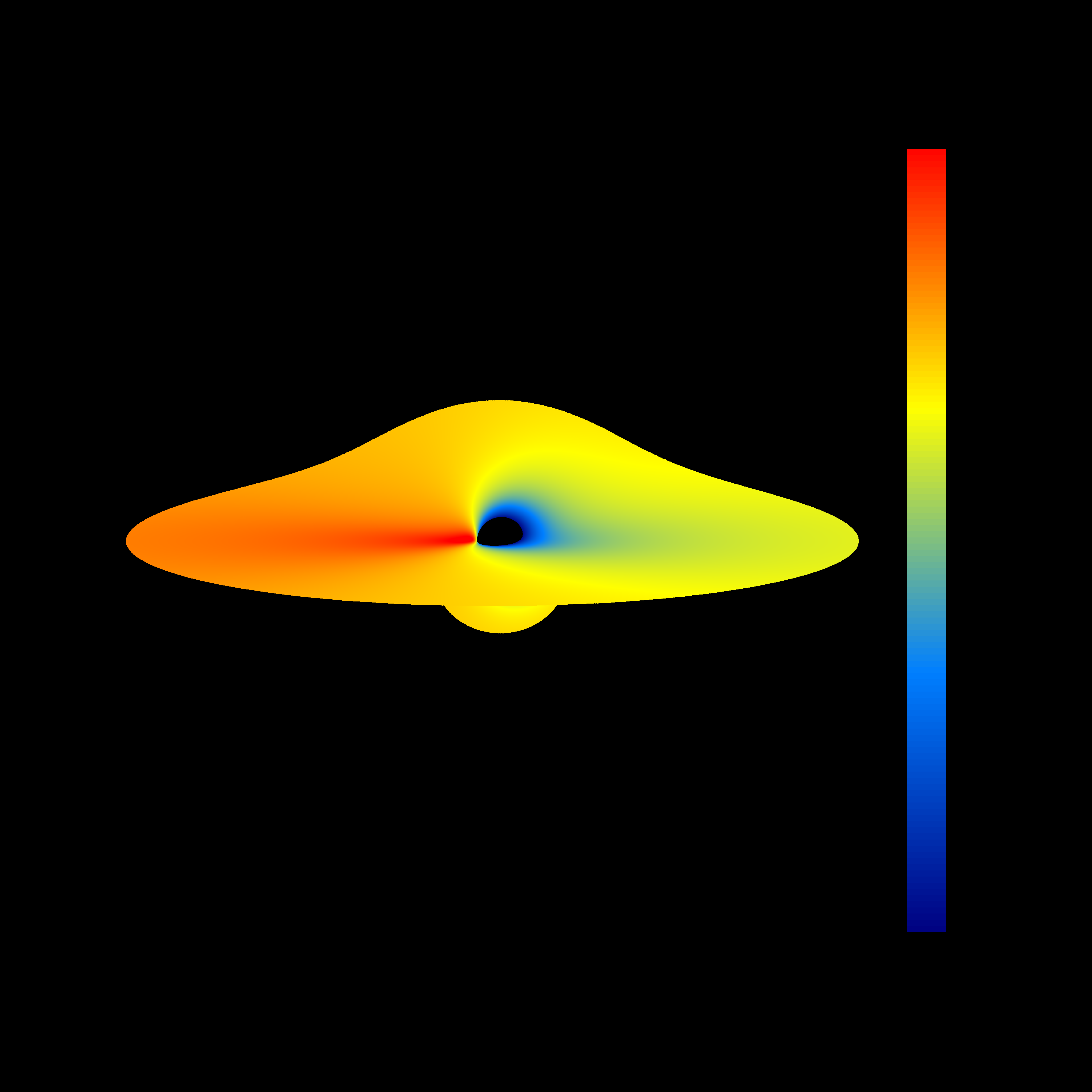 black hole ray tracing